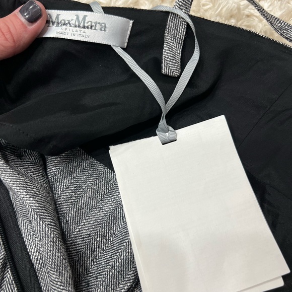 NWT Max Mara Women's Gray Vespa Cami Top size 4 - Picture 5 of 6